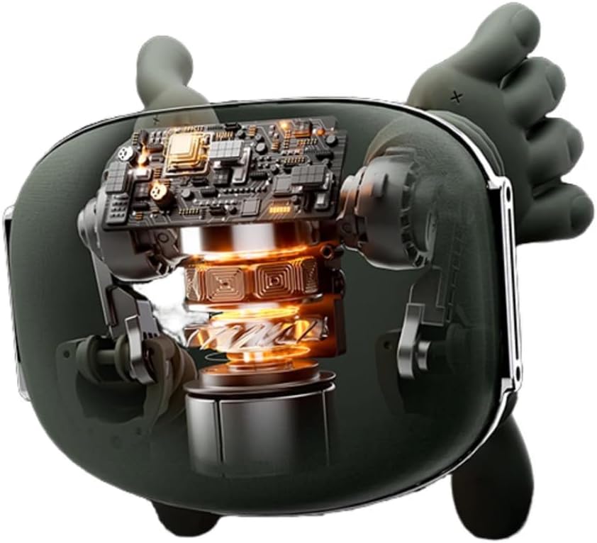 Bionic Heated Massager, Wireless Portable Shiatsu Neck and Back Massager, Electric Deep Tissue 4D Kneading Massage, Simulated Human Hand Design for Pain Relief and Muscle Relax (Green) Bionic Heated Massager, Wireless Portable Shiatsu Neck and Back Massager, Electric Deep Tissue 4D Kneading Massage, Simulated Human Hand Design for Pain Relief and Muscle Relax (Green)